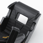 Racing seat phone holder