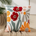 Cushion with Floral Print
