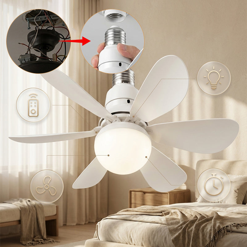 Modern Low Profile Ceiling Fan Light
