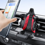 Racing seat phone holder
