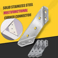 Universal Stainless Steel Furniture Corner Connectors (10 pieces)