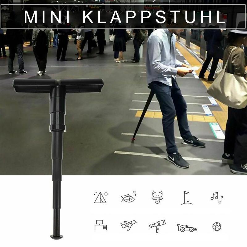 Tragbarer Mini-Klapphocker für unterwegs