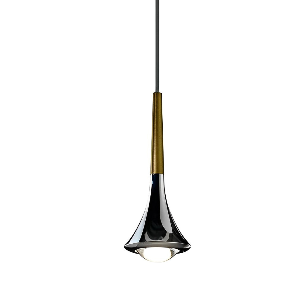 1-flammige Wassertropfen-LED-Pendelleuchte