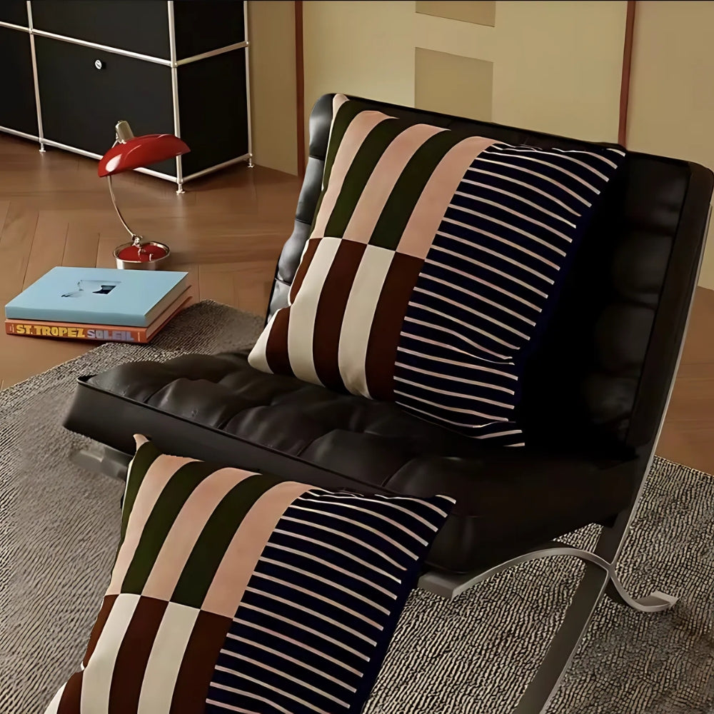 Mod Blocks Striped Cushion Cover