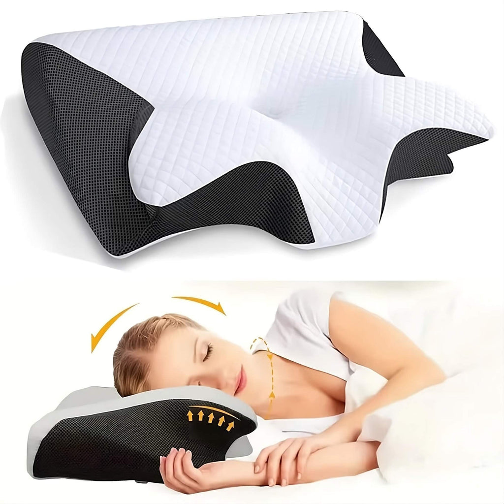 RelaxNeck Ergonomic Memory Foam Pillow