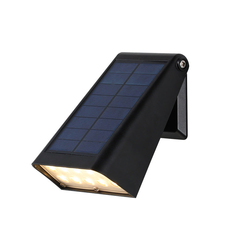 90° verstellbare, intelligente LED-Solar-Wandleuchte, wasserdicht