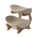 Three-tier fruit bowl