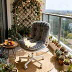 Soft seat cushion made of faux fur – Extra thick & cuddly