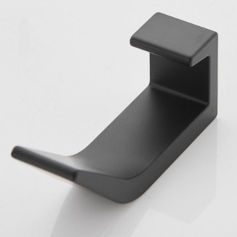 Aviro Aluminium-Wandhaken – Modernes Set in Schwarz/Weiß