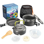 Lightweight Collapsible Camping Cookware Kit
