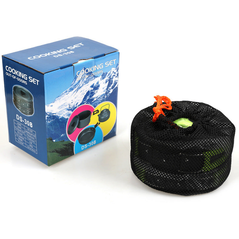 Lightweight Collapsible Camping Cookware Kit
