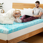 Premium Noppen-Matratzenauflage aus Schaumstoff