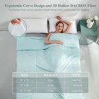 Ultra Soft Cloudy 3D Cooling Comforter