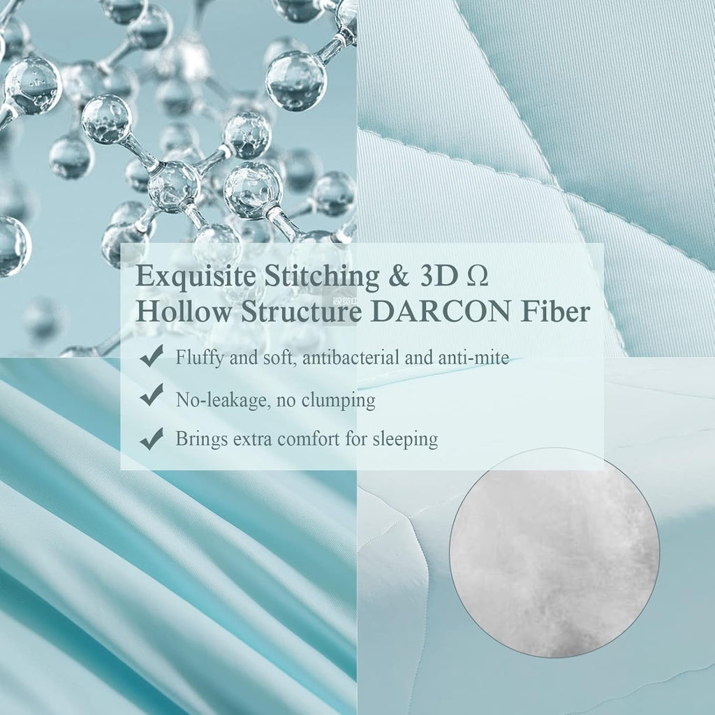 Ultra Soft Cloudy 3D Cooling Comforter