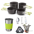 Camping Cookware and Backpacking Stove Set