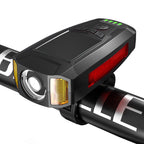Multi-Function USB Rechargeable Bicycle Safety Light System