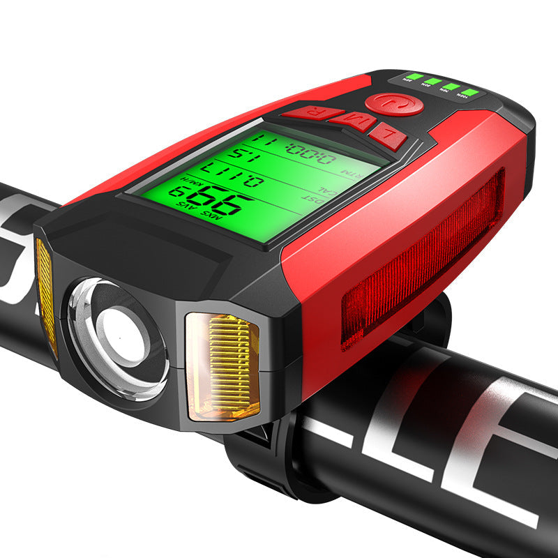 Multi-Function USB Rechargeable Bicycle Safety Light System