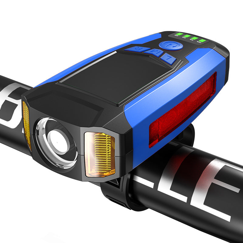 Multi-Function USB Rechargeable Bicycle Safety Light System
