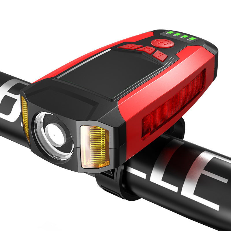 Multi-Function USB Rechargeable Bicycle Safety Light System