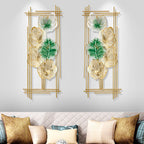 Decorative Floral Metal Wall Art Panels
