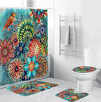 Floral Badezimmer-Set