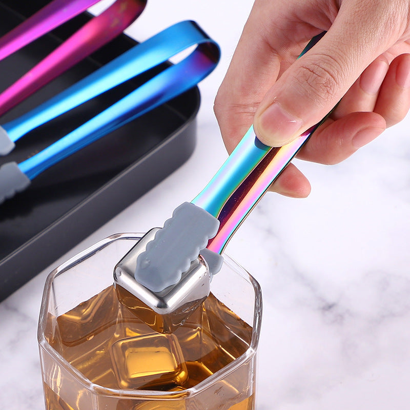 Multifunctional Kitchen Tongs with Non-Slip Silicone Grips
