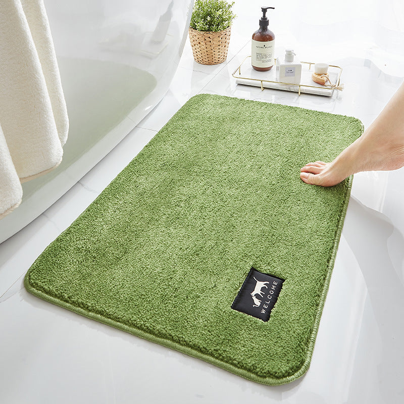 Plush Microfiber Bath Mat