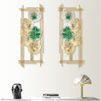 Decorative Floral Metal Wall Art Panels