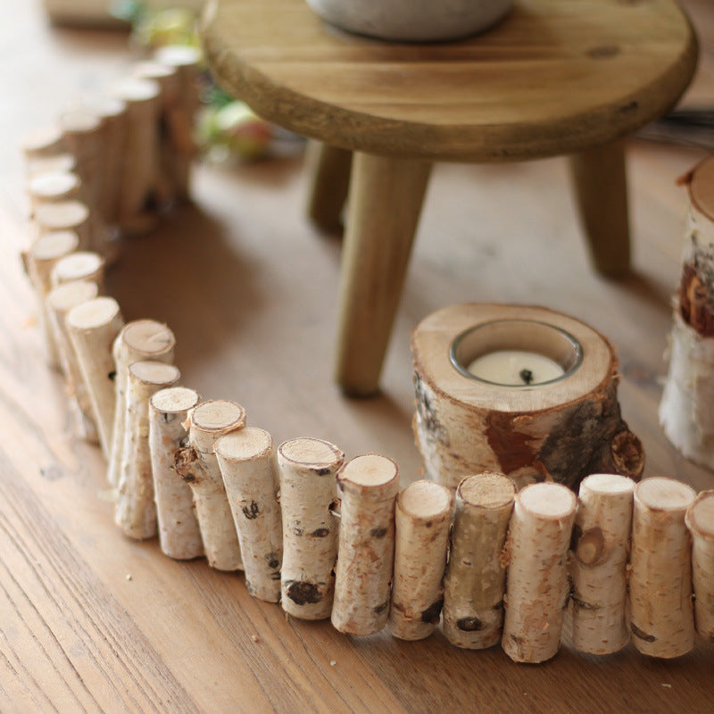 Decorative Natural Wood Wall Cladding