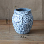Decorative Owl Ceramic Pot