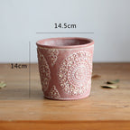 Elegant ceramic flower vase
