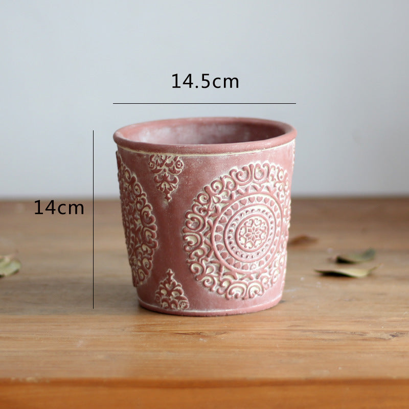 Elegant ceramic flower vase