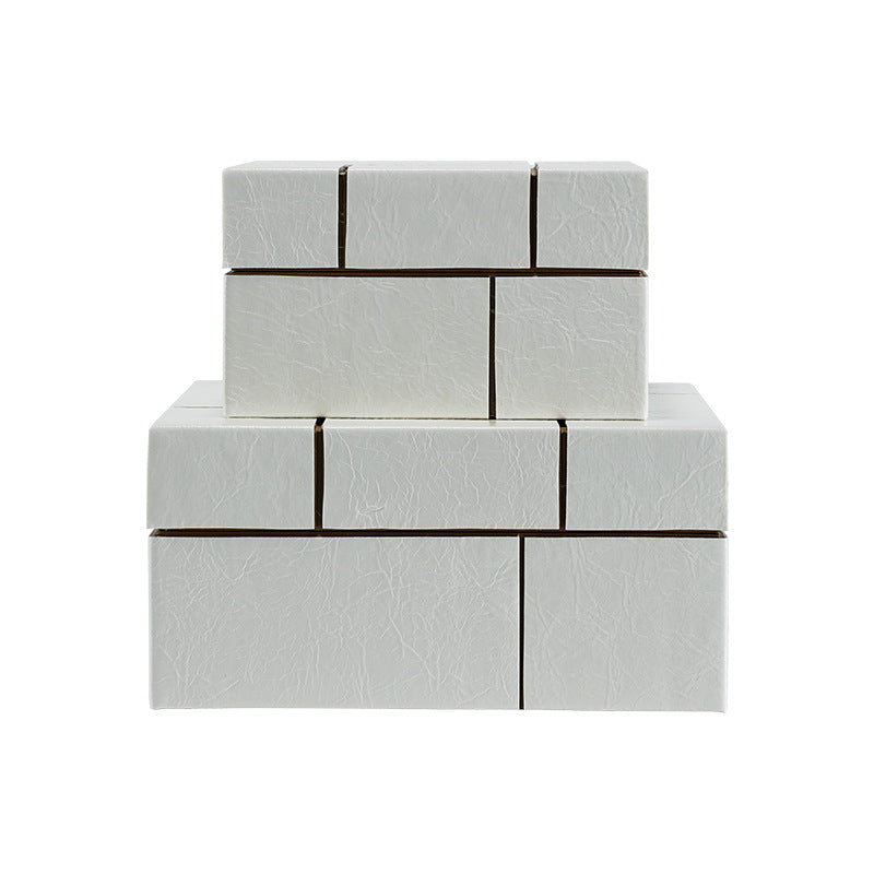 Elegantes dekoratives Aufbewahrungsboxen-Set