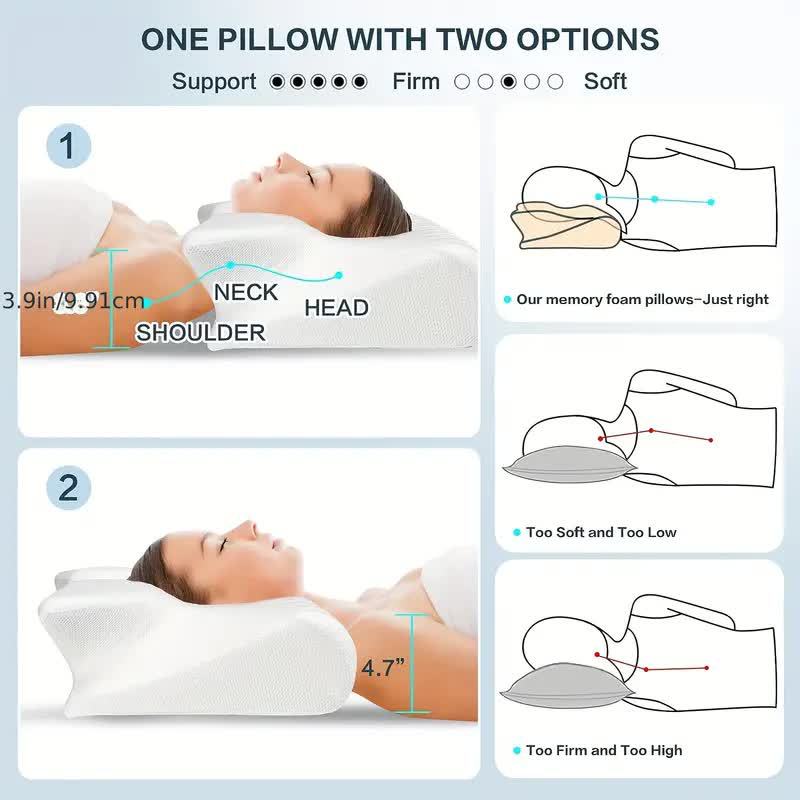 Ergonomisches Schlafkissen