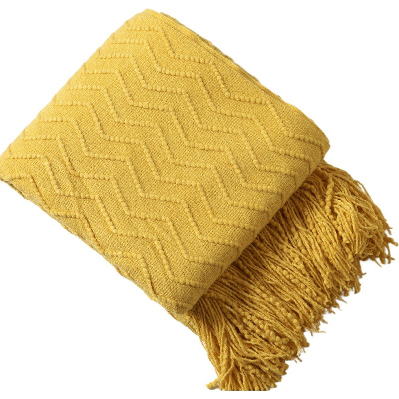 Zigzag Wool Blanket