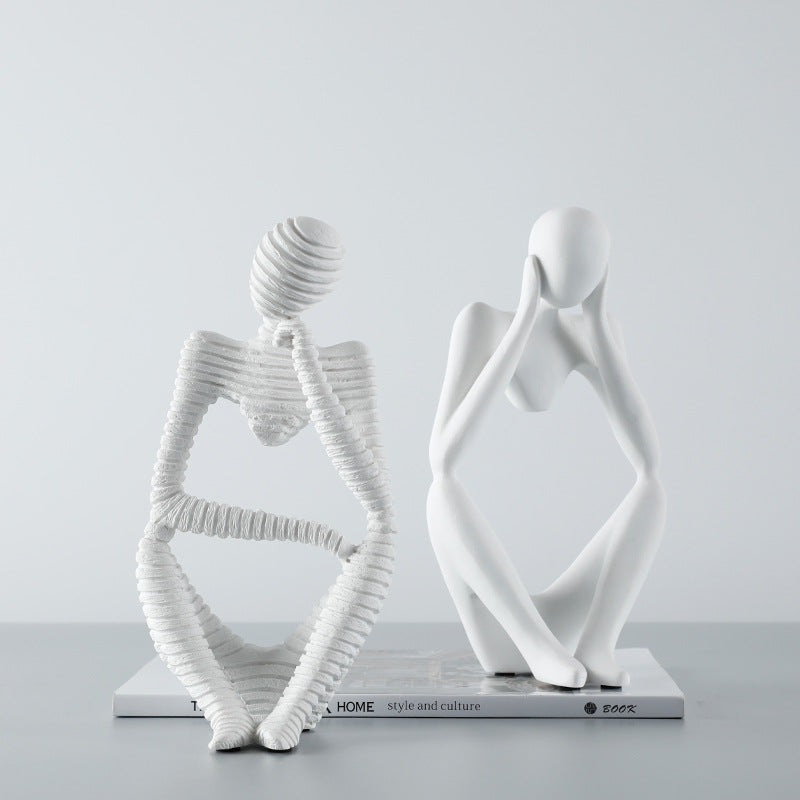 Abstrakte menschliche Figuren-Skulptur
