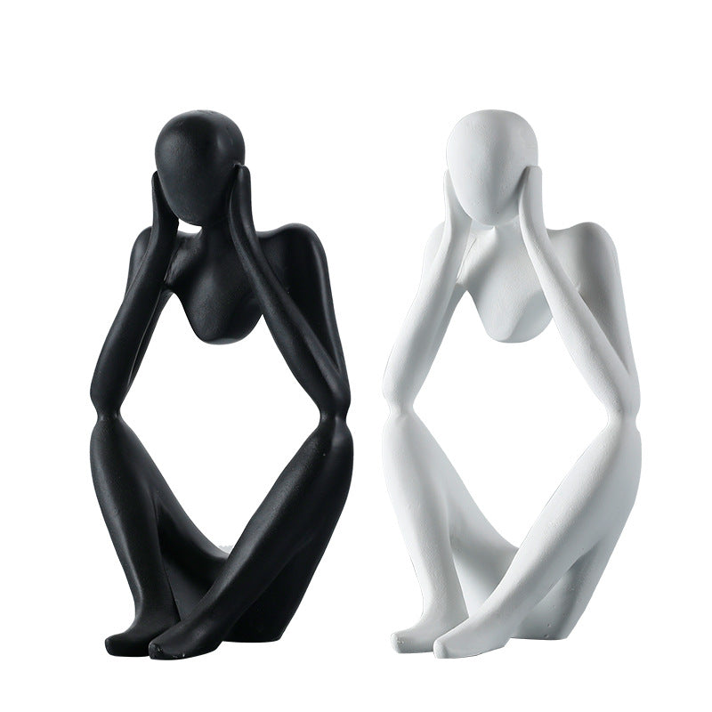 Abstrakte menschliche Figuren-Skulptur