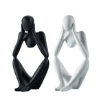 Abstrakte menschliche Figuren-Skulptur