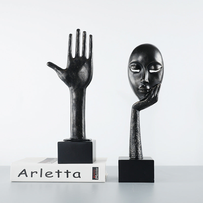 Abstrakte Hand-Skulptur