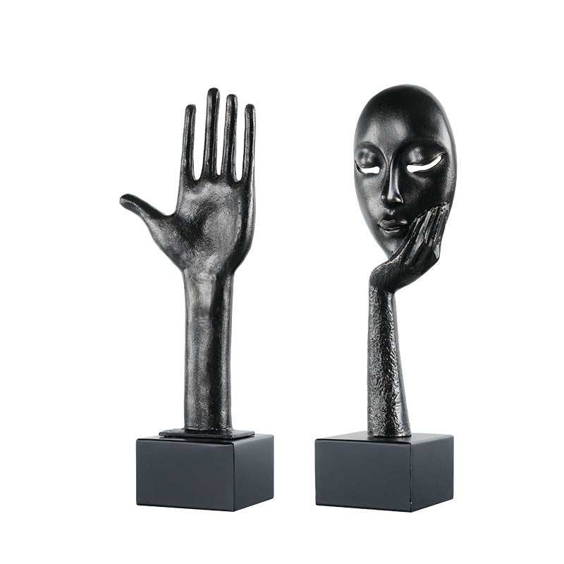 Abstrakte Hand-Skulptur