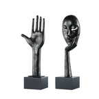 Abstrakte Hand-Skulptur