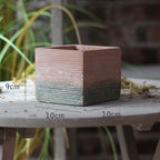 Decorative Flower Pot with Woven Design
