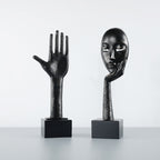 Abstrakte Hand-Skulptur