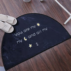 Geometric Patterned Entryway Mat