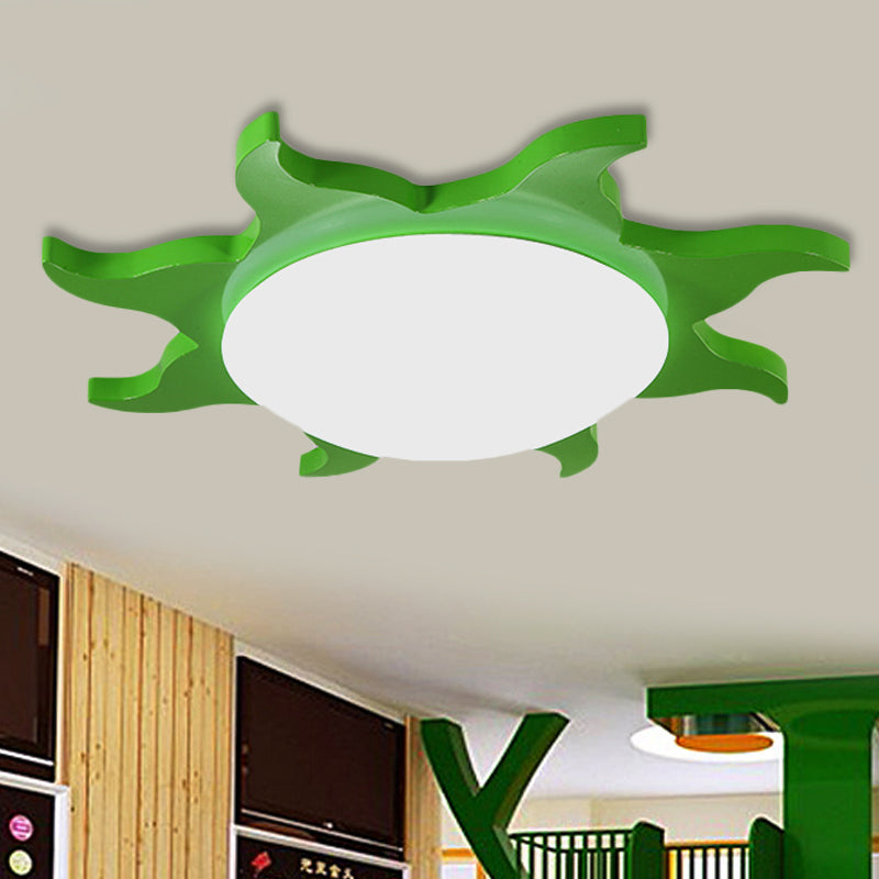 Kinderzimmer-Deckenlampe – LED-Beleuchtung in Sonnenform