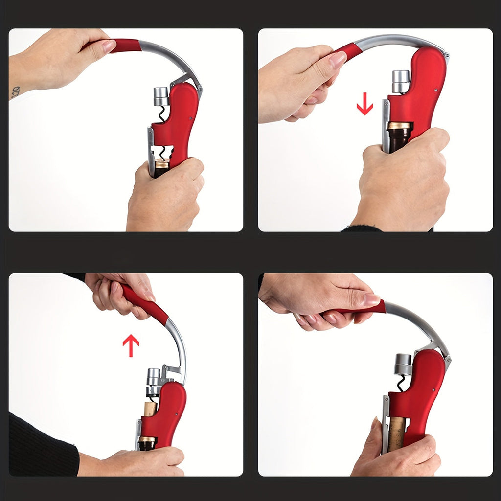 Lever Corkscrew for Wine Bottles