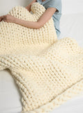 Handmade Chunky Knit Throw Weighted Blanket