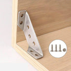 Universal Stainless Steel Furniture Corner Connector (10pcs)