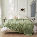 Luxuriöse Decke aus Lammfellimitat für das Schlafzimmer