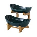Three-tier fruit bowl